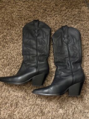 Thursday Boot Company Rodeo Leather Women’s Cowboy Western Boots 8.5 fits 7.5